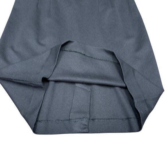 Women's CARMEN MARC VALVO ROMA Black Dress Ruffle‎ Sleeves- Size 8 - Picture 8 of 8